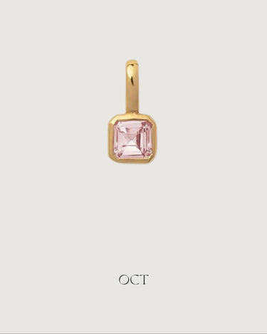 GOLD CHARM BIRTHSTONE MULTI - STUDIO JO STORE
